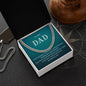 To My Dad | I Love You - Cuban Link Chain - oneofakindcreatives