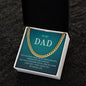 To My Dad | I Love You - Cuban Link Chain - oneofakindcreatives