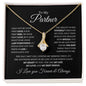 To My Partner - Last Everything Necklace - oneofakindcreatives