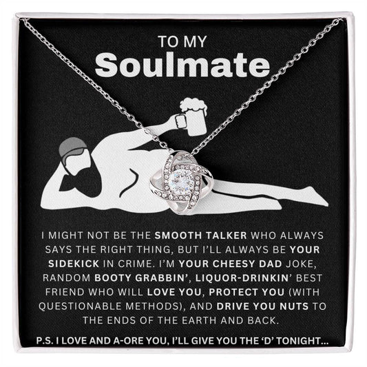 To My Soulmate "Your Perfect Knight" Necklace - V2 - oneofakindcreatives