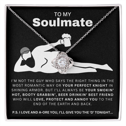 [Almost Sold Out] To My Soulmate "Your Perfect Knight" Necklace - oneofakindcreatives