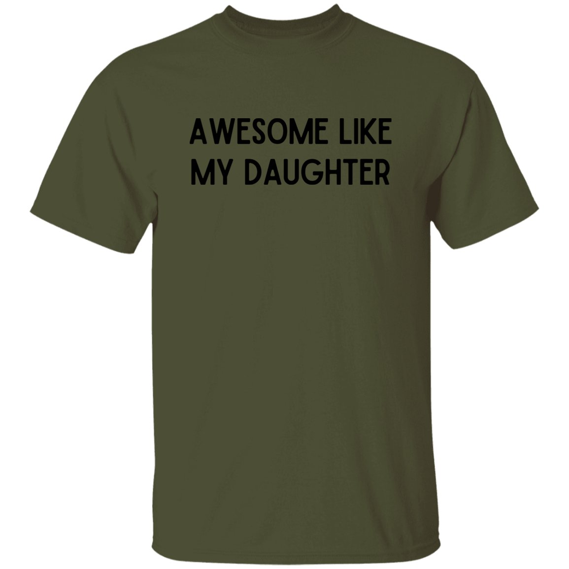 Awesome Like My Daughter T-Shirt| Funny Dad T-Shirt| Father's Day Gift| Daughter to Dad - oneofakindcreatives