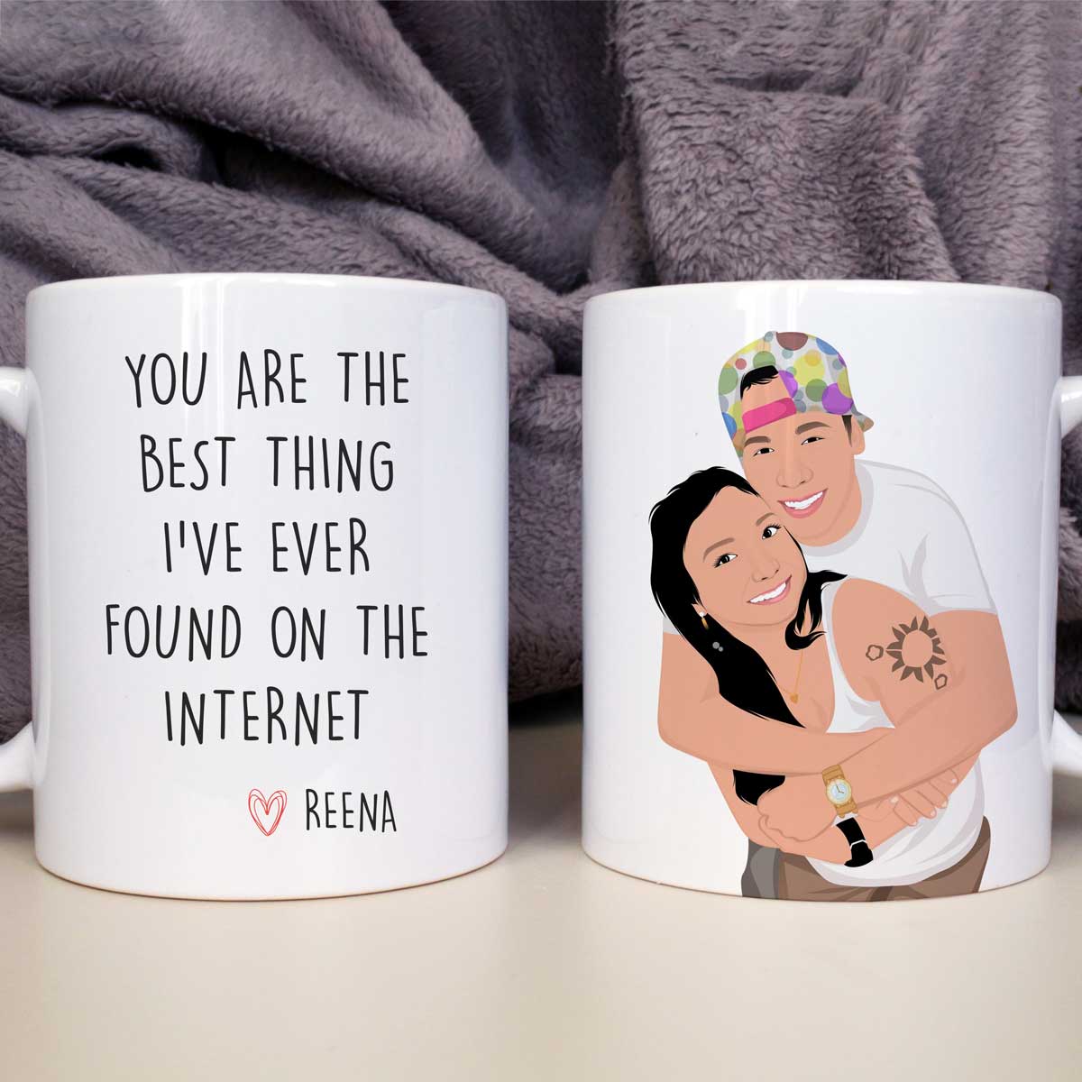 Best Thing on the Internet Personalized Mug - oneofakindcreatives