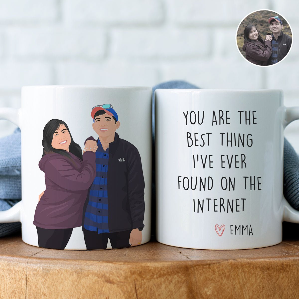 Best Thing on the Internet Personalized Mug - oneofakindcreatives