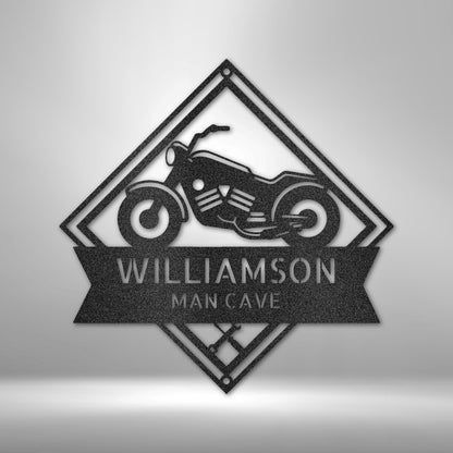 Born to Be Wild Monogram - Steel Sign - oneofakindcreatives