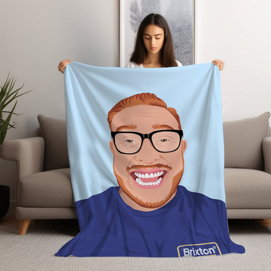 Custom Face Blanket - oneofakindcreatives