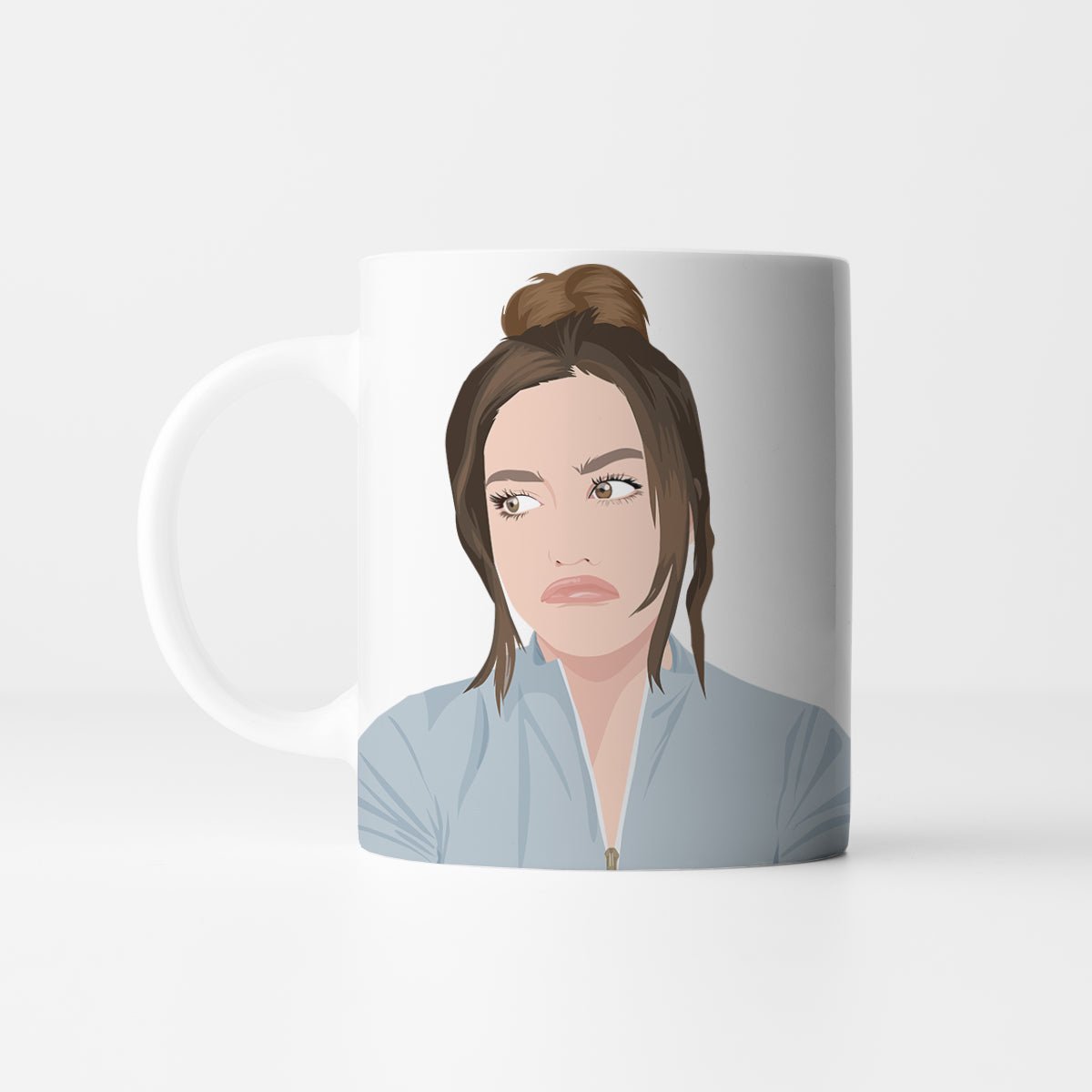 Custom Face Mug - Photo Drawing - oneofakindcreatives