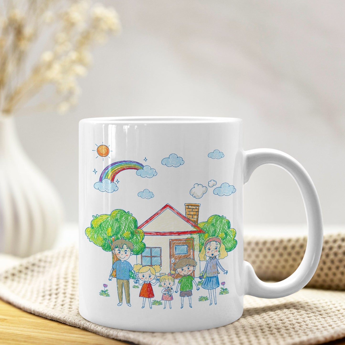 Custom Kids Drawing Mug - oneofakindcreatives