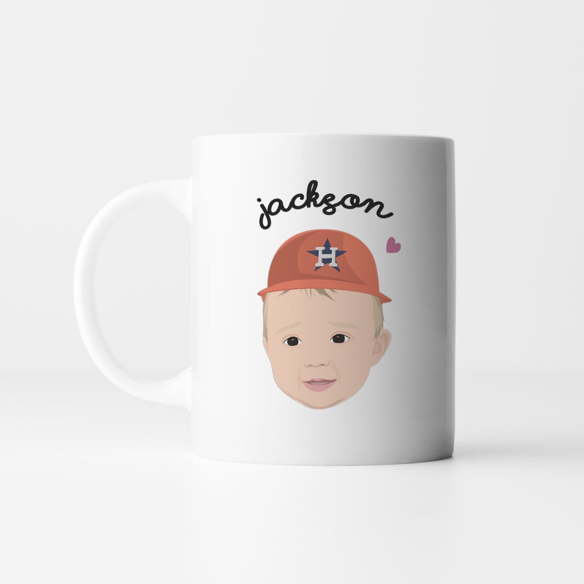 Custom Mug with Kids Face - oneofakindcreatives