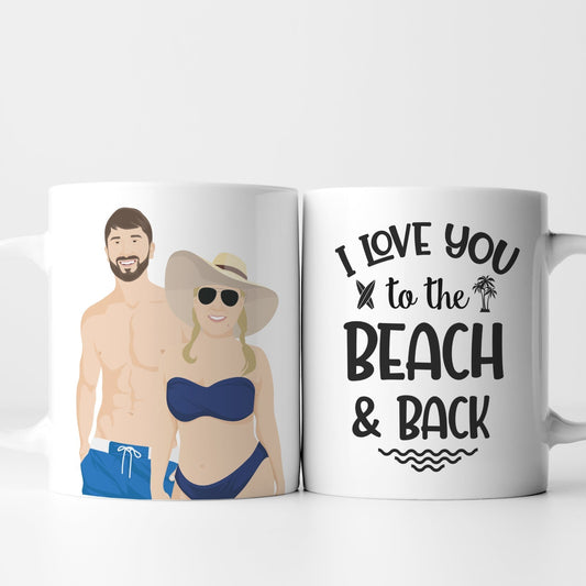 Personalized Beach Mug - oneofakindcreatives