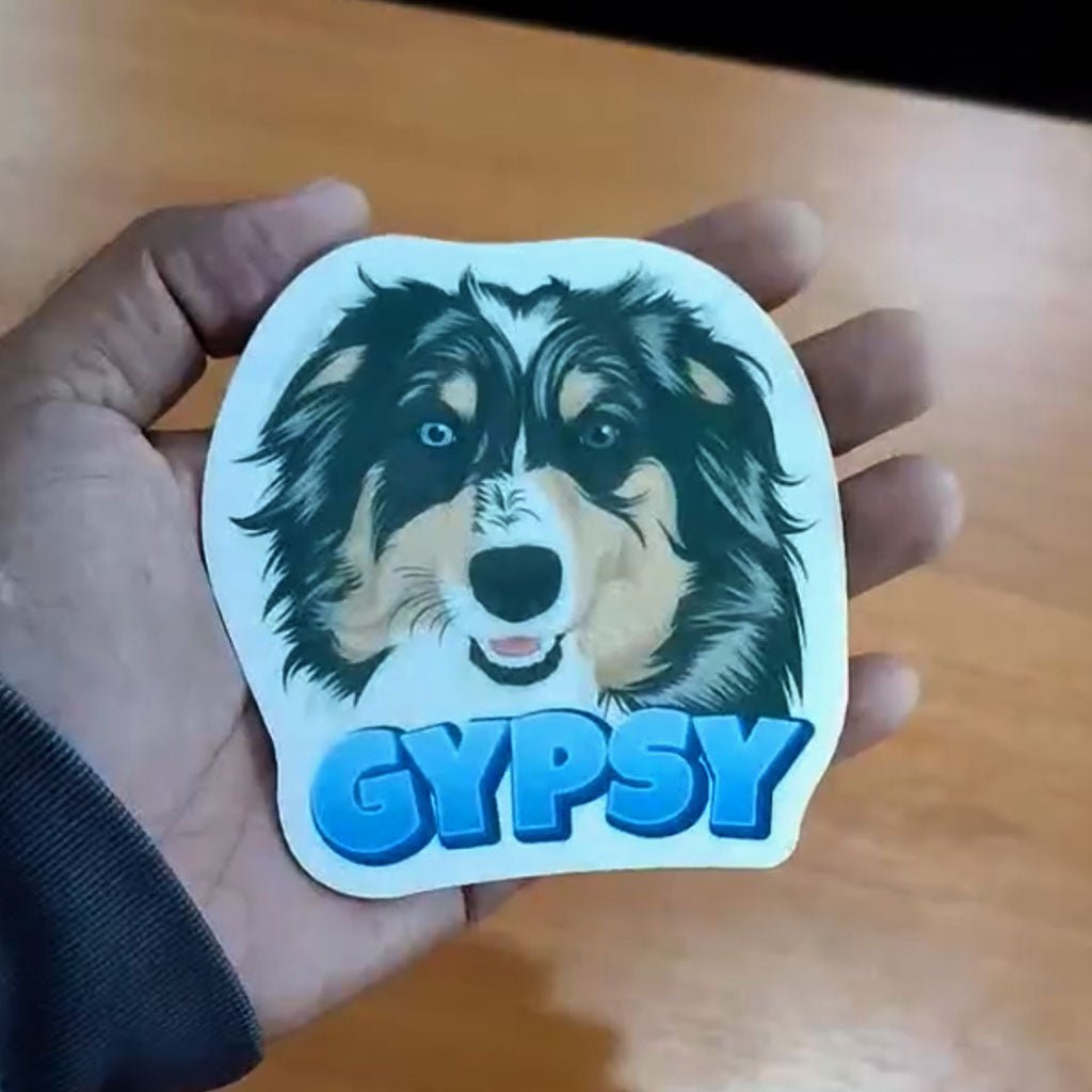 Personalized Dog Face Air Freshener - oneofakindcreatives