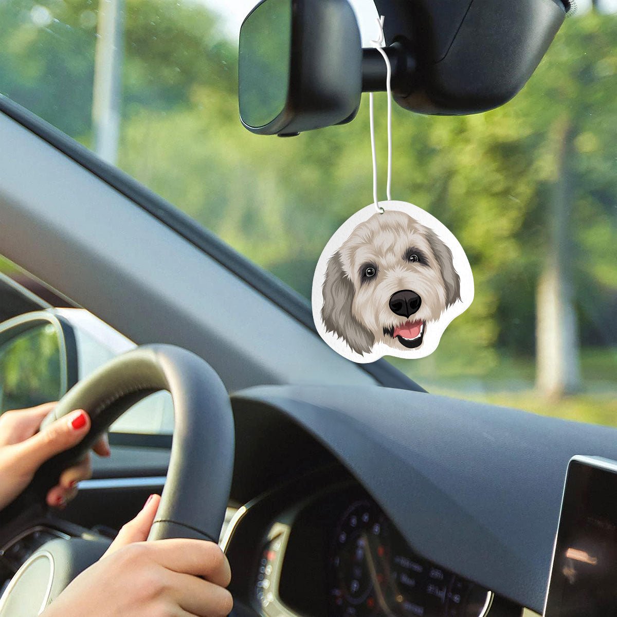 Personalized Dog Face Air Freshener - oneofakindcreatives