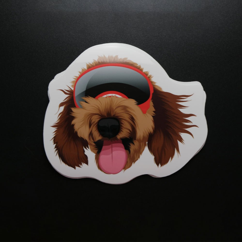 Personalized Dog Face Stickers - oneofakindcreatives