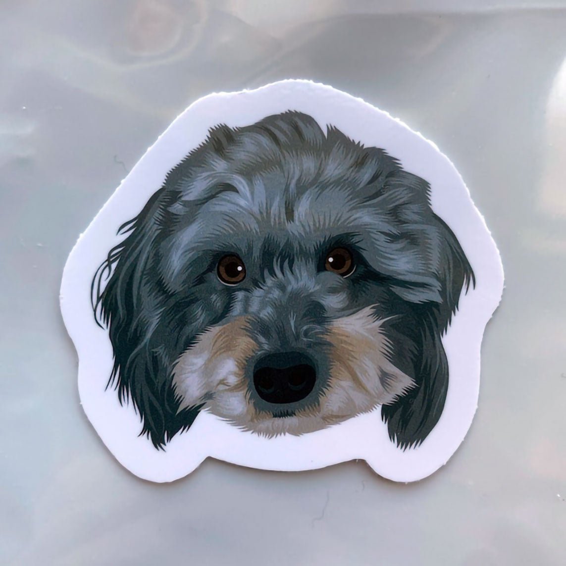 Personalized Dog Face Stickers - oneofakindcreatives