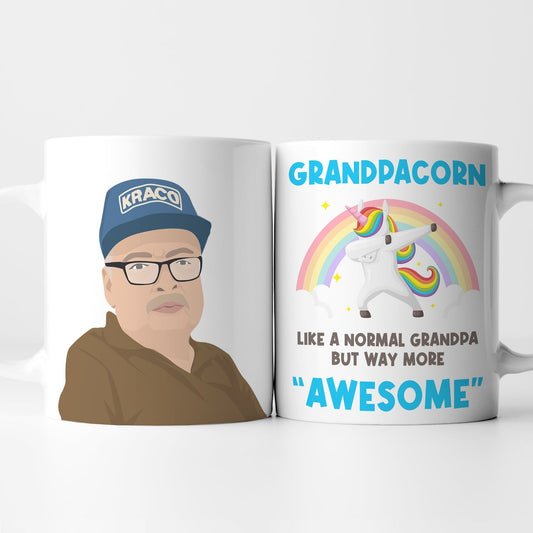 Personalized Grandpacorn Mug - oneofakindcreatives