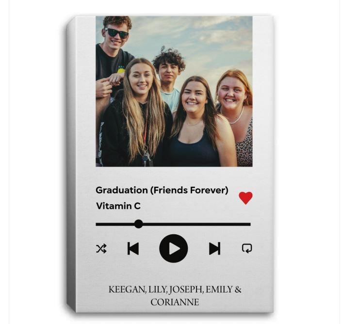 🎁 Personalized Music Player Canvas 📷 - oneofakindcreatives