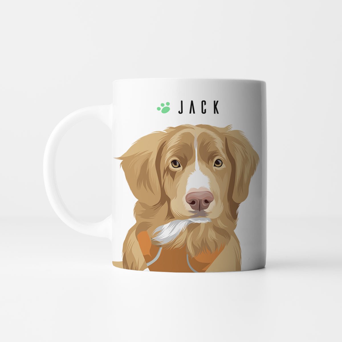 Pet Portrait Mug Personalized - oneofakindcreatives