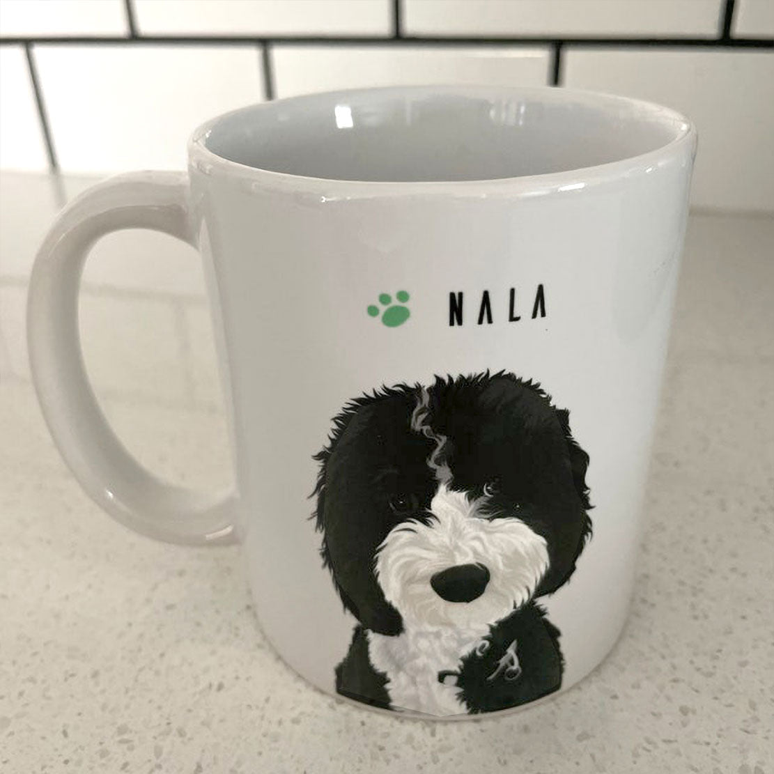 Pet Portrait Mug Personalized - oneofakindcreatives