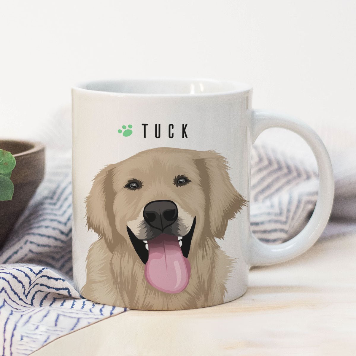 Pet Portrait Mug Personalized - oneofakindcreatives