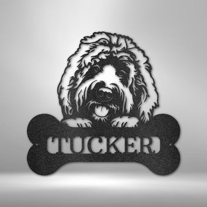 Pick Your Pup Monogram - Steel Sign - oneofakindcreatives